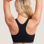 Women's Crossover Racerback Nursing Bra Moonlight Blue