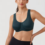 Women's High Impact Sports Bra Forest Dark Green @model_info:ES1