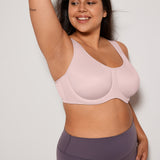 Women's High Impact Sports Bra Rosa Pink @model_info:Pink