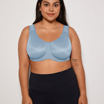 Women's High Impact Sports Bra lotus root grey @model_info:root