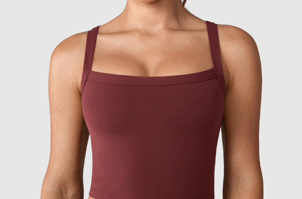 Women's Hugcurve Adjustable Longline Workout Bra Blackberry