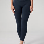 Women's Hugcurve No Front Seam Leggings 25" Twilight Blue