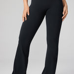 Women's Hugcurve No Front Seam Flare Leggings 31'' Black