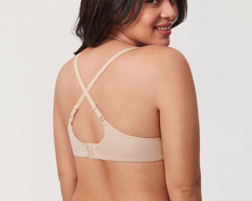 Women's Everyday Push Up Bra Beige