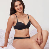 Women's Everyday Push Up Bra Black