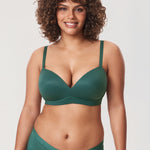 Women's Everyday Push Up Bra Midnight Emerald
