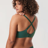 Women's Everyday Push Up Bra Midnight Emerald