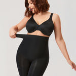 Women's High Waisted Shapewear Short Black