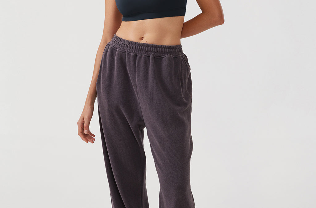 CRZ YOGA Women's Y Back Sports Bra Grey Sage