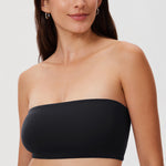 Women's Seamless Bandeau Bra Black