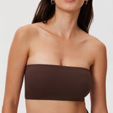 Women's Seamless Bandeau Bra Hazelnut