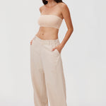 Women's Seamless Bandeau Bra Black