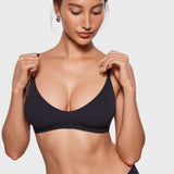 Women's Inbarely® Soft Plunge Bralette Black