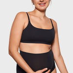 Women's Inbarely® Soft Three Layer Nursing Bralette - Scoop Neck Black @model_info:ES4