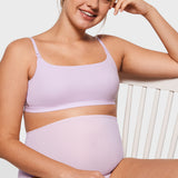 Women's Inbarely® Soft Three Layer Nursing Bralette - Scoop Neck Orchid Hush @model_info:ES1
