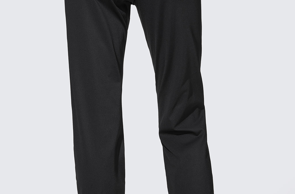 Women's Stretch Drawstring Jogger with Pockets 28'' Black
