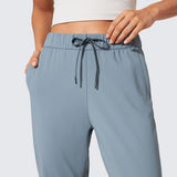 Women's Stretch Drawstring Jogger with Pockets 28'' Belgian Blue