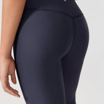 Women's Fleece Lined Leggings 28" Navy