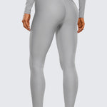 CRZ YOGA Women's Fleece Lined Leggings 25" Black