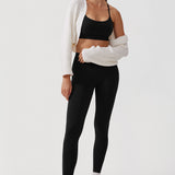 CRZ YOGA Women's Yoga Lounge High Rise Butterluxe Yoga Leggings 25'' Black