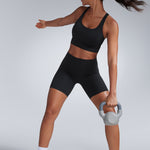 CRZ YOGA Women's Fast Dry Athletic Shorts 6" True Navy