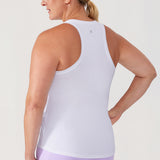 Women's Pima Cotton Racerback Tank Top Mojave Tan