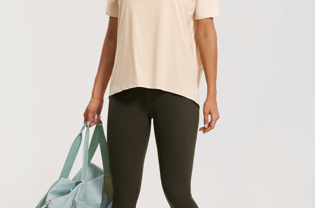 Women's Pima Cotton Boat Neck Short Sleeves Shirts White Opal