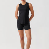 CRZ YOGA Women's Lightweight Racerback Tank Top Black