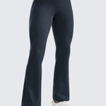 CRZ YOGA Women's High Waist Flare Leggings 29" Black