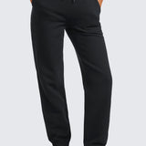 CRZ YOGA Women's Cotton Fleece Lined Sweatpants 28" Taupe