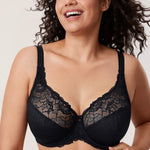 Women's Beauty Lace Bra Black