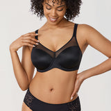 Women's Natural Shape T-shirt Bra Black