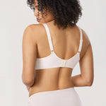 Women's Natural Shape T-shirt Bra Rose White