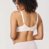 Women's Natural Shape T-shirt Bra Rose White
