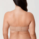 Women's Supportive Unlined Strapless Bra Wheat Beige
