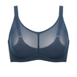 Women's Mesh Monowire Full Coverage Bra - Underwire & Unlined Sargasso