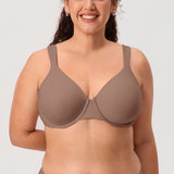 Women's Inbarely® Lift Full Coverage Seamless Bra Brown Purple