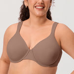 Women's Inbarely® Lift Full Coverage Seamless Bra Brown Purple