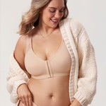 Women's X-shaped Back Posture Bra Black