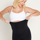 Women's Super High Waist Maternity Leggings 28" Black