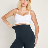 Women's Super High Waist Maternity Leggings 28" Black