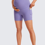 Women's Maternity Shorts with Pockets 5" True Navy